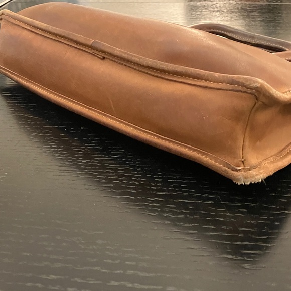 Coach Dark Brown Leather Bag - Picture 4 of 13